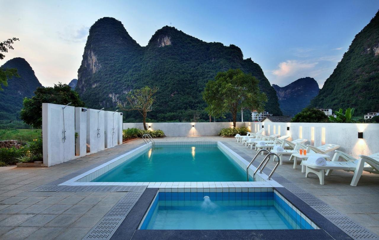 Blue Sky Hotel Яншо Экстерьер фото